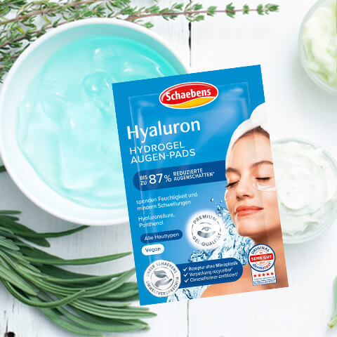 Hyaluron Hydrogel Augen-Pads