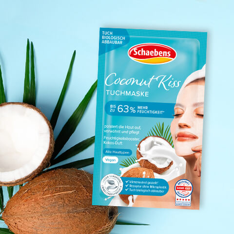 Coconut Kiss Tuchmaske