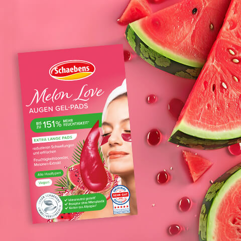 Melon Love Augen Gel-Pads