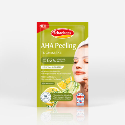 AHA-Peeling-Tuchmaske